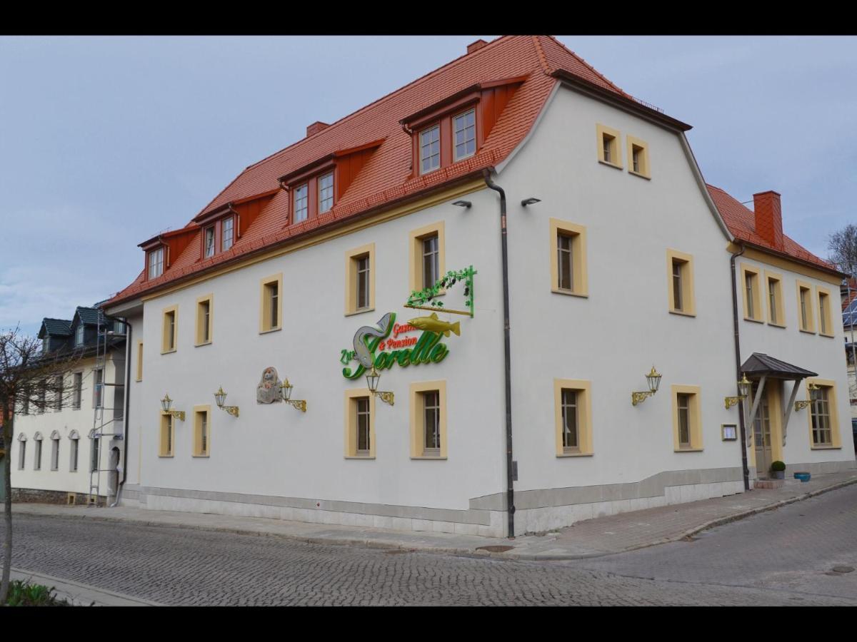 Pension Gasthaus Zur Forelle Seeburg  Exteriér fotografie